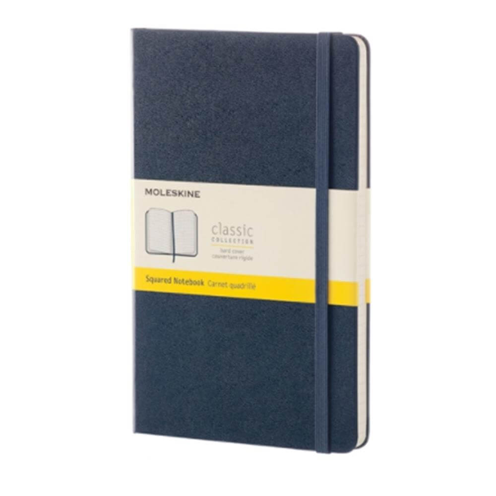 Moleskine Large Squared Hardcover Notebook